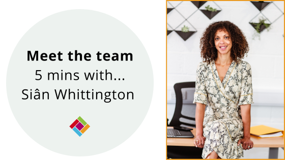 Meet the team: 5 mins with Siân Whittington