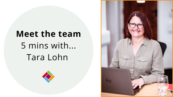 Meet the team: 5 mins with Tara Lohn