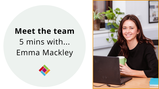 Meet the team: 5 mins with Emma Mackley