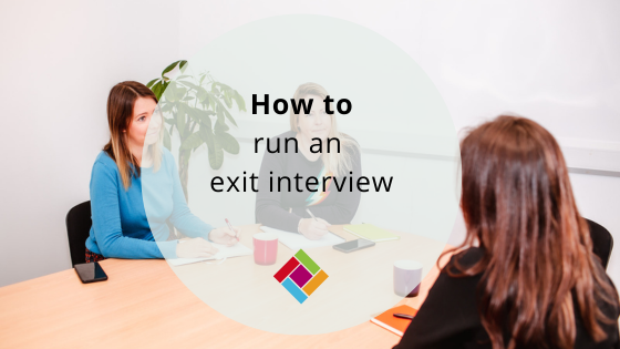 colleagues conducting an exit interview