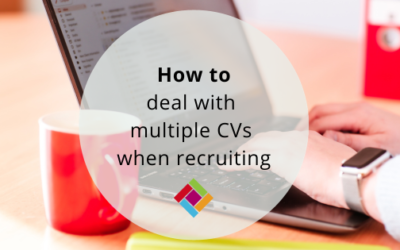 How to deal with multiple CVs when recruiting