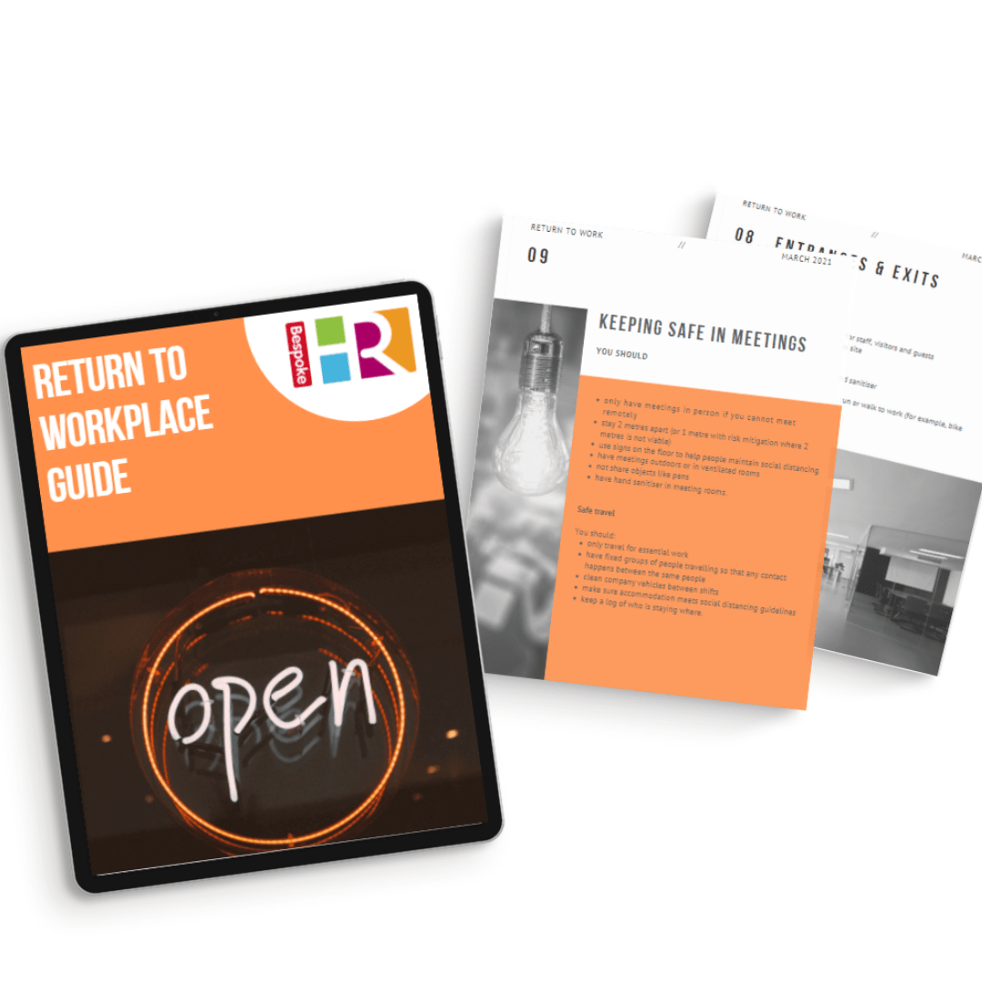 Return to work guide Return to workplace guide