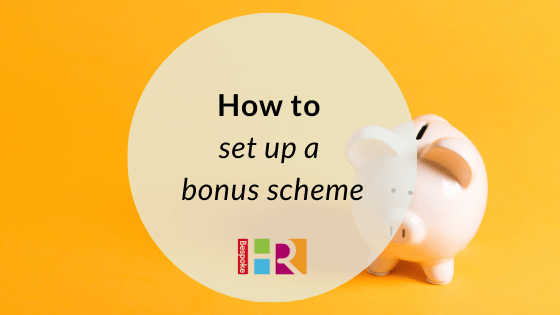 how to set up a bonus scheme