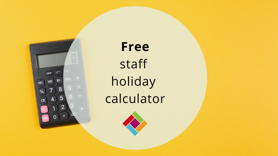 Free staff holiday calculator